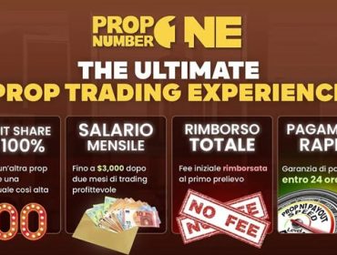 Immagine Recensione Prop Number One: La Prop Firm Che Rivoluziona il Trading Professionale