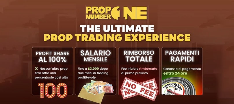 Immagine Recensione Prop Number One: La Prop Firm Che Rivoluziona il Trading Professionale